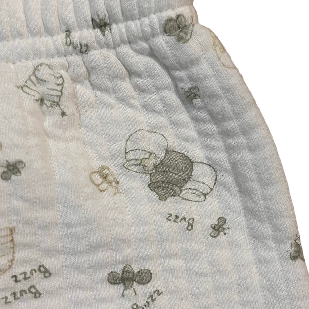 Sincerely Pooh Disney Boys Girl 3-6 Month Lightweight Pants Feet Cover Winter
